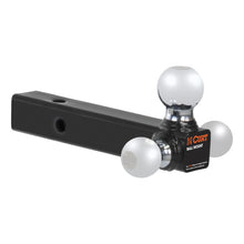 Carica l&#39;immagine nel visualizzatore di Gallery, Curt Multi-Ball Mount (2in Hollow Shank 1-7/8in 2in &amp; 2-5/16in Chrome Balls)
