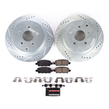 Laden Sie das Bild in den Galerie-Viewer, Power Stop 03-12 Infiniti FX35 Rear Z23 Evolution Sport Brake Kit