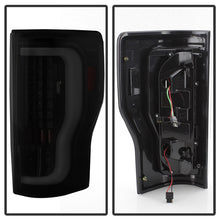 Carica l&#39;immagine nel visualizzatore di Gallery, xTune 17-18 Ford F-250 Super Duty (Excl LED Models) LED Tail Lights-Blk Smk (ALT-ON-FS17-LBLED-BSM)