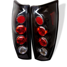 Carica l&#39;immagine nel visualizzatore di Gallery, Spyder Chevy Avalanche 02-06 Euro Style Tail Lights Black ALT-YD-CAV04-BK