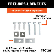 गैलरी व्यूवर में इमेज लोड करें, Curt 07-13 Toyota Tundra Semi-Custom 5th Wheel Bracket Hardware Kit