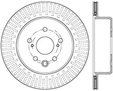Carica l&#39;immagine nel visualizzatore di Gallery, StopTech Lexus 13-15 GS350/14-15 IS350/13-15 GS350H/15 RC350 Left Rear Drilled Sport Brake Rotor