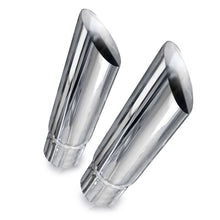 गैलरी व्यूवर में इमेज लोड करें, Stainless Works Slash Cut Exhaust Tips 2.25in ID Inlet
