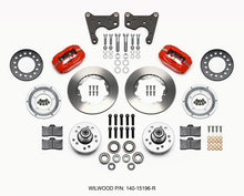 गैलरी व्यूवर में इमेज लोड करें, Wilwood Forged Dynalite Front Kit 11.00in Red 65-72 CDP C Body -Drum