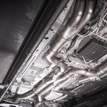 Laden Sie das Bild in den Galerie-Viewer, Stainless Works 2020 Ford GT500 Legend Catback X-Pipe Exhaust Factory Connect - Black Tips