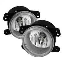 Laden Sie das Bild in den Galerie-Viewer, Spyder Dodge Magnum 05-08/Journey 09-10 Jeep Wrangler 07-09 OEM Fog Lights W/Switch Clear FL-DM05-C