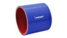 Carica l&#39;immagine nel visualizzatore di Gallery, Vibrant 4 Ply Reinforced Silicone Straight Hose Coupling - 5in I.D. x 3in long (BLUE)