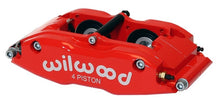गैलरी व्यूवर में इमेज लोड करें, Wilwood Caliper-BNSL4R-Red 1.25in Pistons 1.10in Disc