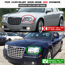 Carica l&#39;immagine nel visualizzatore di Gallery, Spyder Chrysler 300 05-08 Projector Headlights LED Halo LED Chrm (Not Included) PRO-YD-C305-HL-C