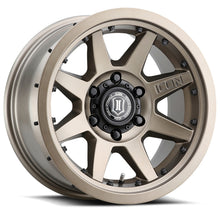 गैलरी व्यूवर में इमेज लोड करें, ICON Rebound Pro 17x8.5 6x135 6mm Offset 5in BS 87.1mm Bore Bronze Wheel