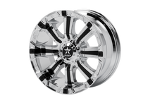 Carica l'immagine nel visualizzatore di Gallery, RBP 94R 20x10 6x135/139.7 BP / 4.5 BS / -25mm Offset 87mm CB Chrome w/Black Inserts Wheel