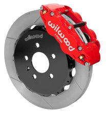 गैलरी व्यूवर में इमेज लोड करें, Wilwood 03-08 Audi A4 Forged Narrow Superlite 6R Front Big Brake Kit 12.88in (Red) w/ Lines