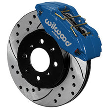 गैलरी व्यूवर में इमेज लोड करें, Wilwood DPHA Front Caliper &amp; Rotor Kit Drilled Honda / Acura w/ 262mm OE Rotor - Competition Blue