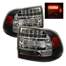 Carica l&#39;immagine nel visualizzatore di Gallery, Spyder Porsche Cayenne 03-07 LED Tail Lights Black ALT-YD-PCAY03-LED-BK