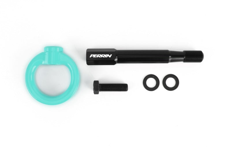Perrin 2018+ Subaru WRX/STI Tow Hook Kit (Front) - Hyper Teal