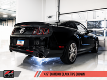 Charger l&#39;image dans la galerie, AWE Tuning S197 Mustang GT Axle-back Exhaust - Touring Edition (Diamond Black Tips)