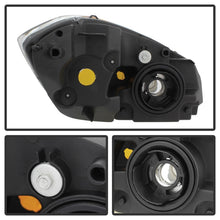 Carica l&#39;immagine nel visualizzatore di Gallery, Xtune Chevy Cobalt 05-10 Crystal Headlights Black HD-JH-CCOB05-AM-BK