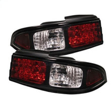 Laden Sie das Bild in den Galerie-Viewer, Spyder Nissan 240SX 95-98 LED Tail Lights Black ALT-YD-N240SX95-LED-BK