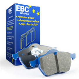 EBC 09-12 Porsche Boxster (Cast Iron Rotors only) 2.9 Bluestuff Rear Brake Pads - 2to4wheels
