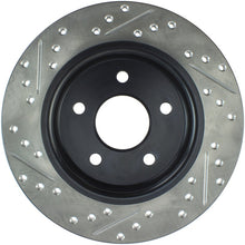 Laden Sie das Bild in den Galerie-Viewer, StopTech 12-15 Ford Focus w/ Rear Disc Brakes Rear Left Slotted &amp; Drilled Rotor