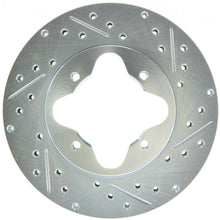 Carica l&#39;immagine nel visualizzatore di Gallery, StopTech Select Sport 97 Acura CL Slotted and Drilled Left Front Rotor