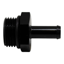 गैलरी व्यूवर में इमेज लोड करें, DeatschWerks 8AN ORB Male to 5/16in Male Barb Fitting (Incl O-Ring) - Anodized Matte Black