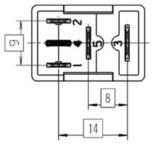 गैलरी व्यूवर में इमेज लोड करें, Hella Relay Micro Iso 5 Pole 12V Spst Res