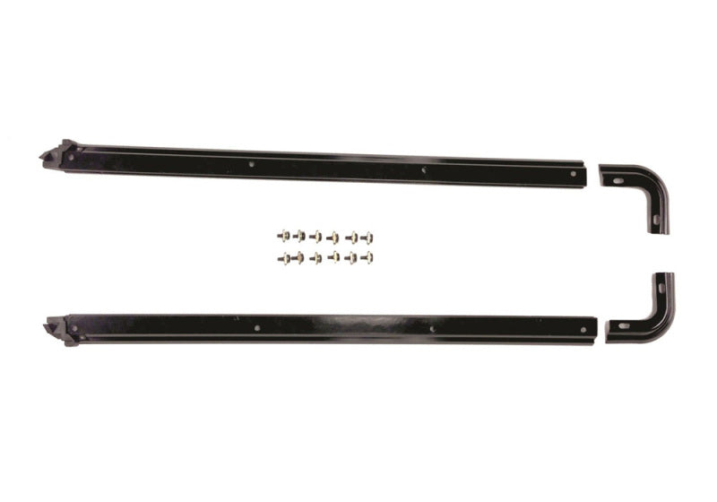 Rampage 1987-1995 Jeep Wrangler(YJ) Tub Rail Kit - Black