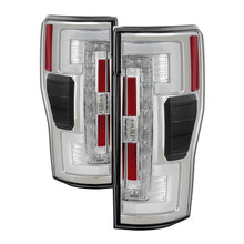 Charger l&#39;image dans la galerie, Spyder 17-18 Ford F-250 Super Duty (Excl LED Models) LED Tail Lights - Chrome (ALT-YD-FS17-LED-C)