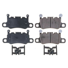 Carica l&#39;immagine nel visualizzatore di Gallery, Power Stop 17-19 Porsche Panamera Rear Z17 Evo Ceramic Pad w/Hardware
