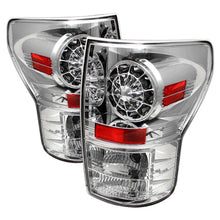 Charger l&#39;image dans la galerie, Spyder Toyota Tundra 07-13 LED Tail lights Chrome ALT-YD-TTU07-LED-C