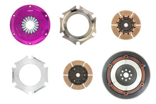 Laden Sie das Bild in den Galerie-Viewer, Exedy 2006-2006 Saab 9-2X Aero H4 Hyper Twin Cerametallic Clutch Sprung Center Disc Push Type Cover