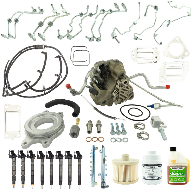 Industrial Injection 11-16 Duramax 6.6L LML Bosch Disaster Kit w/ Emissions Intact Conversion Kit
