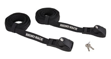 गैलरी व्यूवर में इमेज लोड करें, Rhino-Rack Rapid Tie Down Straps - 3.5m/11.5ft - Pair - Black