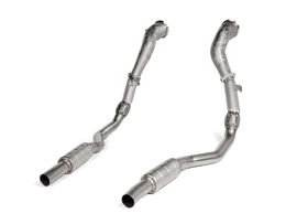 Akrapovic 2020 Audi RS6 Avant/RS7 Sportback (C8) DownPipe (SS) w/Link Pipe Set