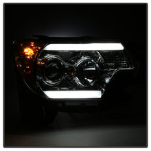 Carica l&#39;immagine nel visualizzatore di Gallery, Spyder Toyota Tacoma 12-16 Projector Headlights Light Bar DRL Chrome PRO-YD-TT12-LBDRL-C