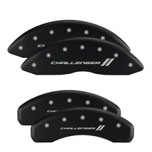 Charger l&#39;image dans la galerie, MGP 4 Caliper Covers Engraved Front &amp; Rear SHO Yellow finish black ch