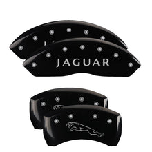 Charger l&#39;image dans la galerie, MGP 4 Caliper Covers Engraved Front &amp; Rear MGP Black Finish Silver Characters 2016 Acura RDX
