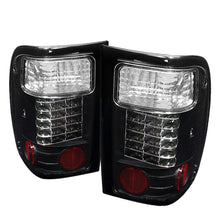 गैलरी व्यूवर में इमेज लोड करें, Spyder Ford Ranger 01-05 LED Tail Lights Black ALT-YD-FR98-LED-BK