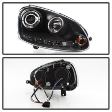 गैलरी व्यूवर में इमेज लोड करें, Spyder Volkswagen GTI 06-09/Jetta 06-09 Halogen Model Only - LED Halo DRL Black PRO-YD-VG06-HL-BK
