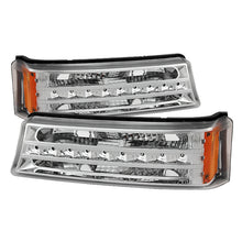 Charger l&#39;image dans la galerie, Xtune Chevy Silverado 03-06 / Avalanche 02-06 LED Bumper Lights Chrome CBL-JH-CS03-LED-C