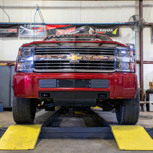 Cargar imagen en el visor de la galería, Wehrli 15-19 Chevrolet 2500/3500 Front Bumper Valance Filler Panel Kit w/ Tow Hook Hole - Texture BK