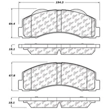 Laden Sie das Bild in den Galerie-Viewer, StopTech 10-14 Ford F-150 Street Performance Front Brake Pads