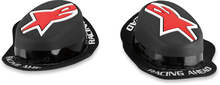 Charger l&#39;image dans la galerie, ALPINESTARS GP Rain Knee Sliders - Black/Red 6401013