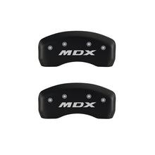 Charger l&#39;image dans la galerie, MGP 4 Caliper Covers Engraved Front Acura Engraved Rear MDX Red finish silver ch