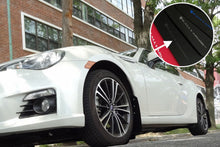 Carica l'immagine nel visualizzatore di Gallery, Rally Armor 13+ Subaru BRZ / 13+ Scion FR-S UR Black Mud Flap w/ Grey Logo