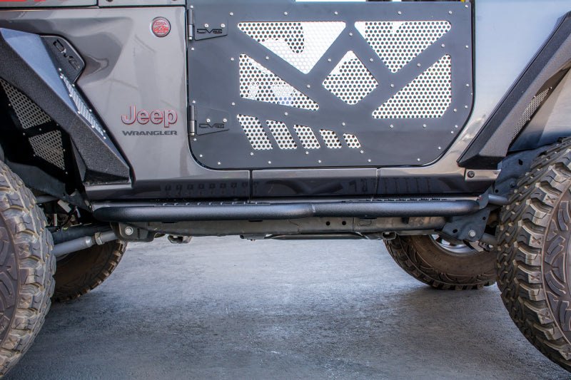 DV8 Offroad 2018+ Jeep JL 2 Door Tubular Rock Slider Step