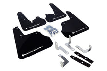 Carica l'immagine nel visualizzatore di Gallery, Rally Armor 12+ Subaru Impreza 5dr Hatch/4dr Sedan UR Black Mud Flap w/ White Logo