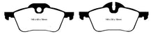 गैलरी व्यूवर में इमेज लोड करें, EBC 02-03 Mini Hardtop 1.6 Yellowstuff Front Brake Pads