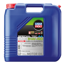 गैलरी व्यूवर में इमेज लोड करें, LIQUI MOLY 20L Special Tec AA Motor Oil 5W-40 - Diesel